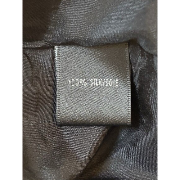 LAFAYETTE 148 Blamu 100% Silk Floral Crisscross A-Line Dress 14 Formal Party - Picture 9 of 13